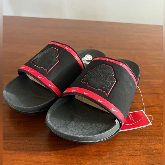 Ohio State Buckeyes Nike Offcourt Slides osu mens slides sandals DD0534-001 - Picture 4 of 7